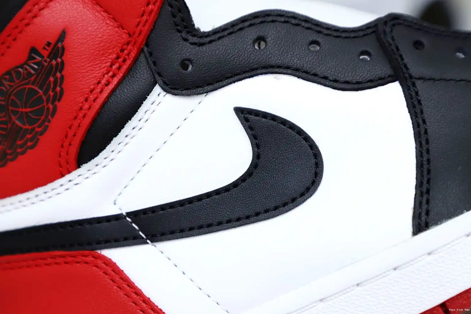 1 Air Jordan Retro Toe Kimikick (2016) Black 0717